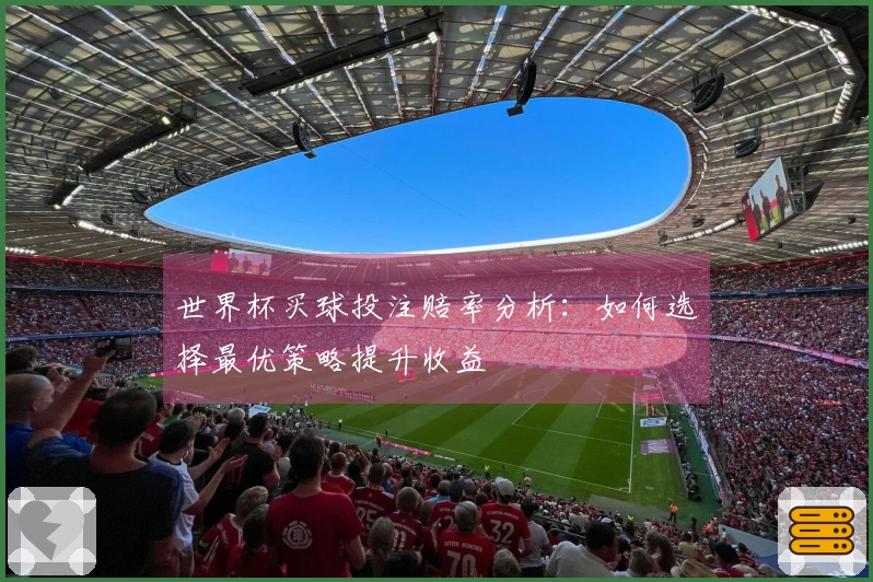 世界杯买球投注赔率分析：如何选择最优策略提升收益
